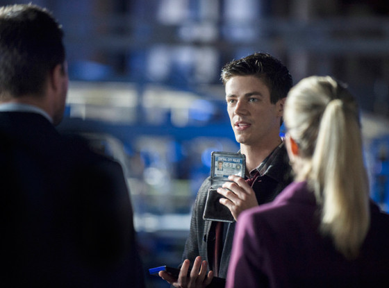 Stephen Amell, Grant Gustin, Emily Bett, Arrow Stephen Amell, Grant Gustin, Emily Bett, Arrow